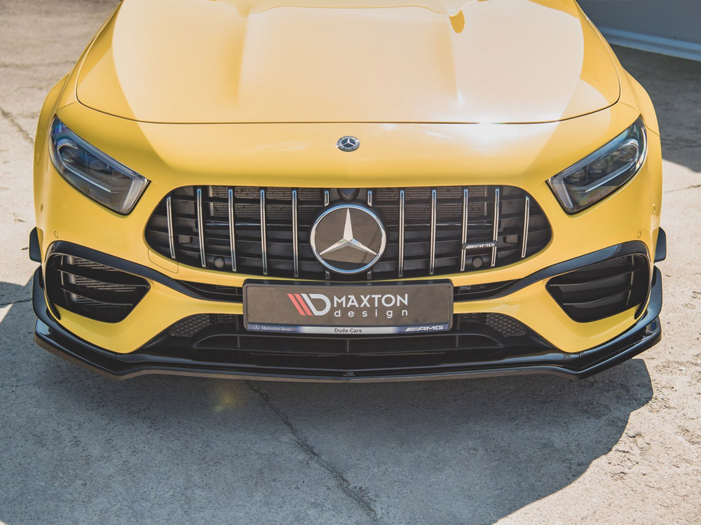 Maxton Front Splitter V.1 Mercedes AMG A 45 S Aero Pack W177