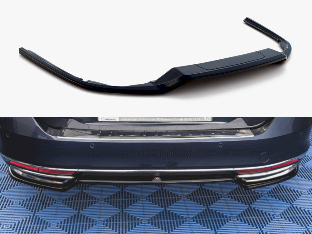 Maxton Central Rear Splitter VW Passat B8 Maxton Central Rear Splitter VW Passat B8