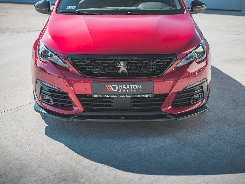 Maxton Front Splitter V.1 Peugeot 308 GT Mk2 Facelift