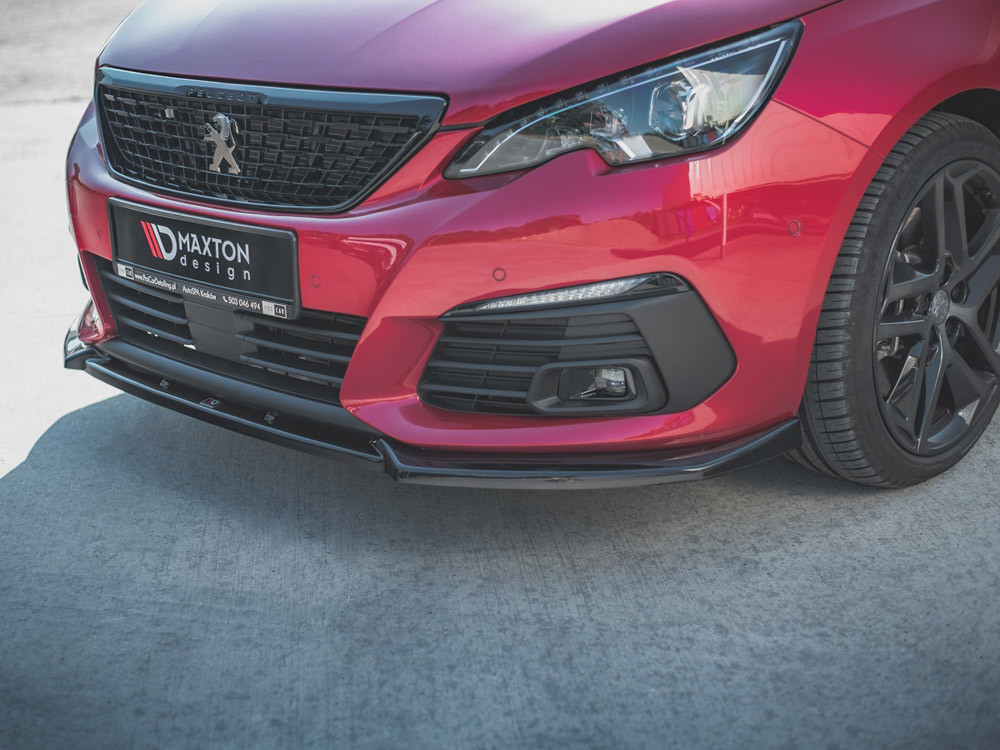 Maxton Front Splitter V.1 Peugeot 308 GT Mk2 Facelift