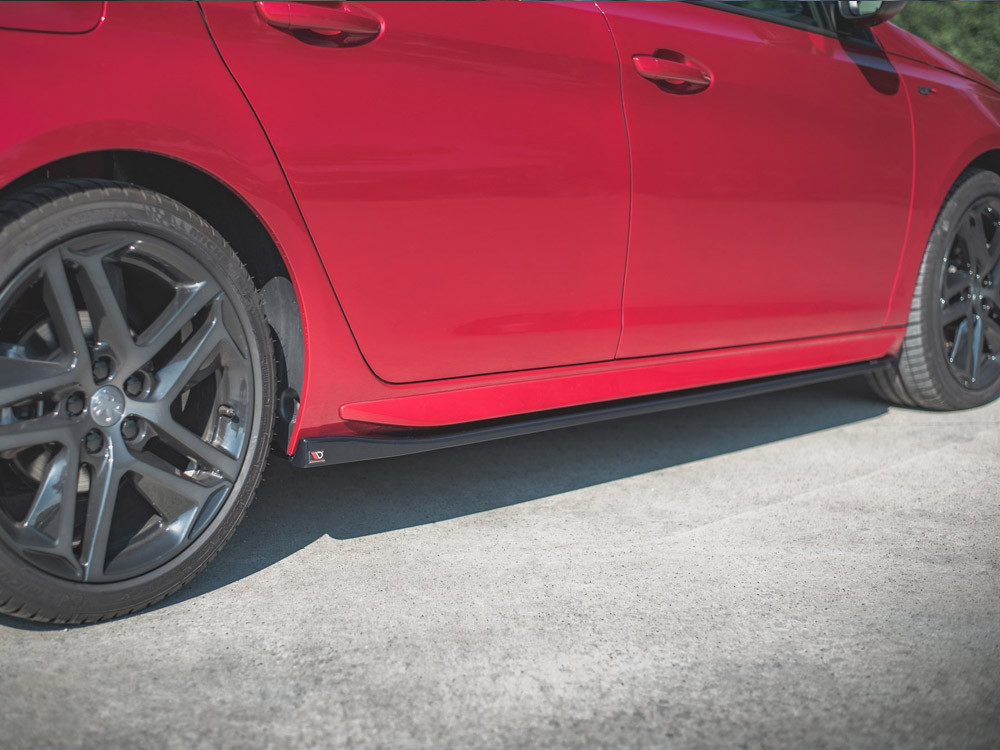 Maxton Side Skirts Diffusers Peugeot 308 GT Mk2 Facelift (2017-) Maxton Side Skirts Diffusers Peugeot 308 GT Mk2 Facelift (2017-)