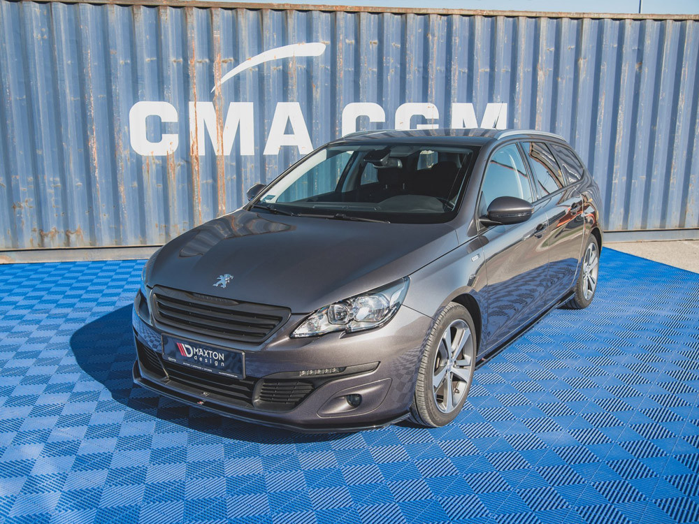 Maxton Front Splitter V.1 Peugeot 308 Mk2