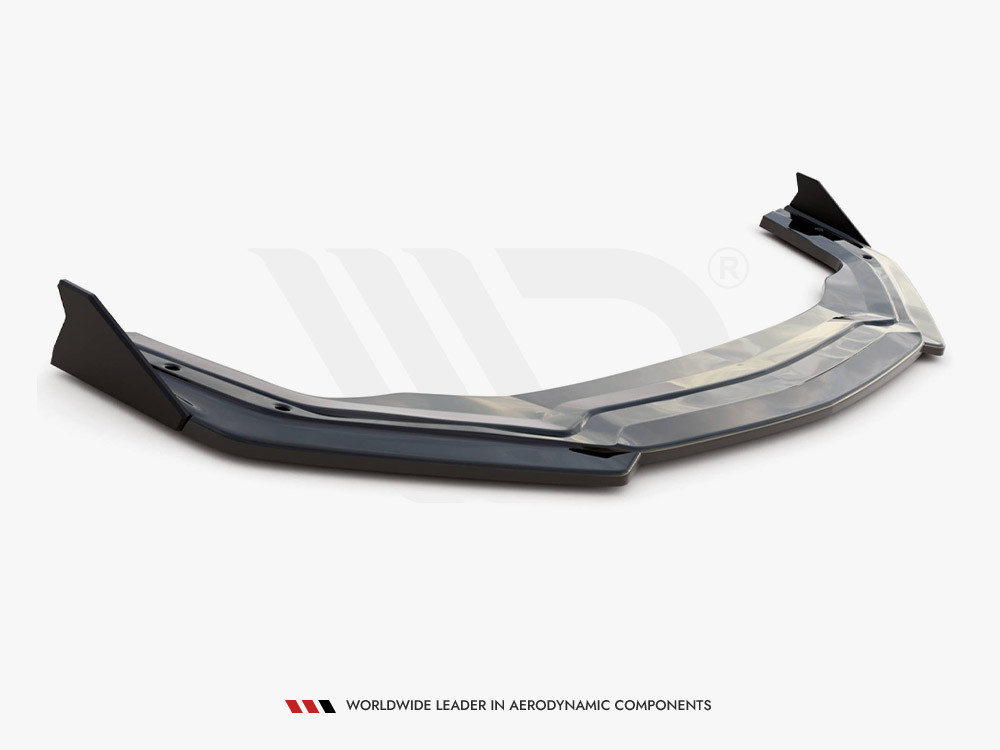 Maxton Front Splitter V.2 + Flaps Ford Mustang GT Mk6 Facelift