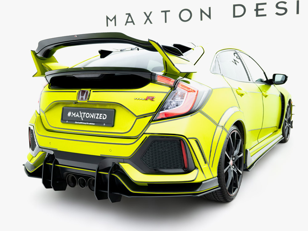 Maxton Street PRO Rear Diffuser V.2 Honda Civic Type-R Mk10 / Mk10 Facelift