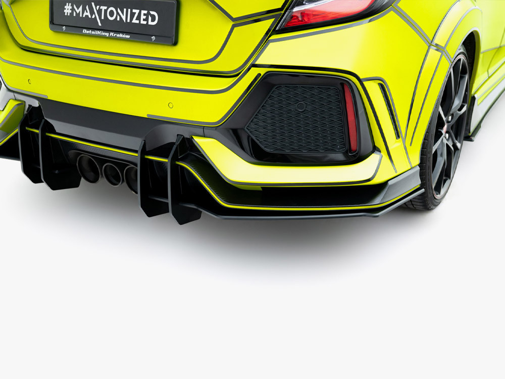 Maxton Street PRO Rear Diffuser V.2 Honda Civic Type-R Mk10 / Mk10 Facelift