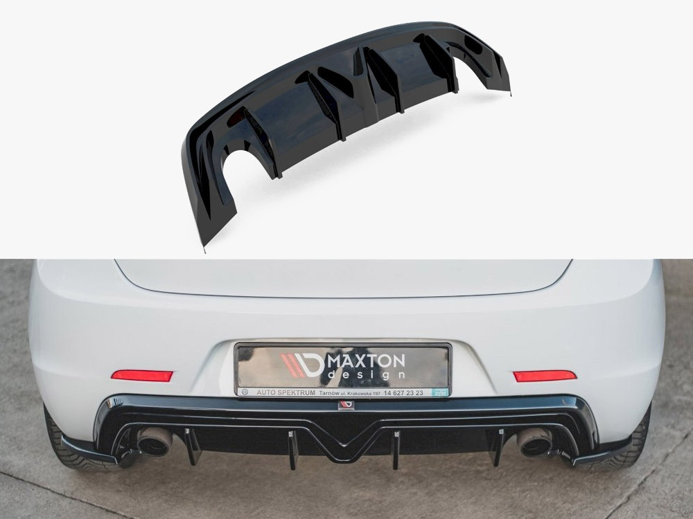Maxton Rear Valance Alfa Romeo Giulietta Facelift (Exhaust On Both Sides Version)