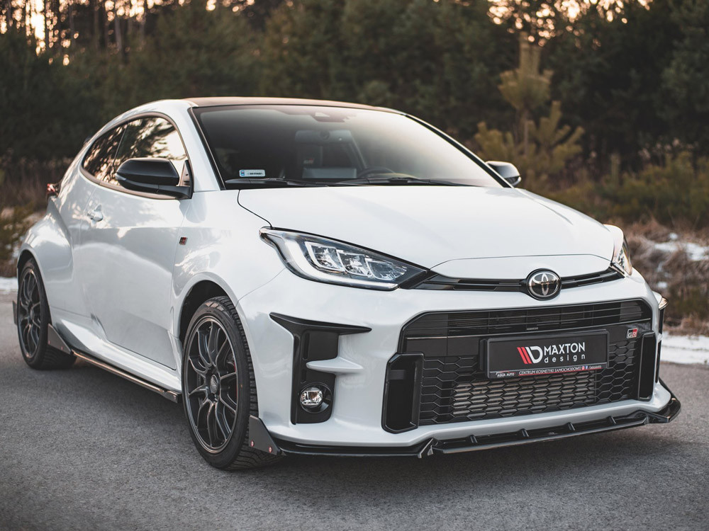 Maxton Front Splitter V.2 + Flaps Toyota GR Yaris Mk4