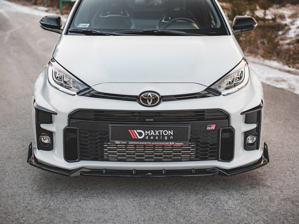Maxton Front Splitter V.2 + Flaps Toyota GR Yaris Mk4