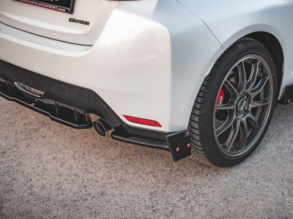 Maxton Rear Side Splitters V.2 + Flaps Toyota GR Yaris Mk4