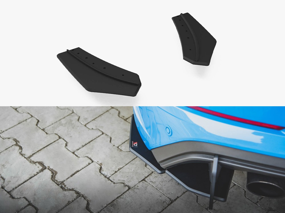 Maxton Street PRO Rear Side Splitters Ford Focus RS Mk3