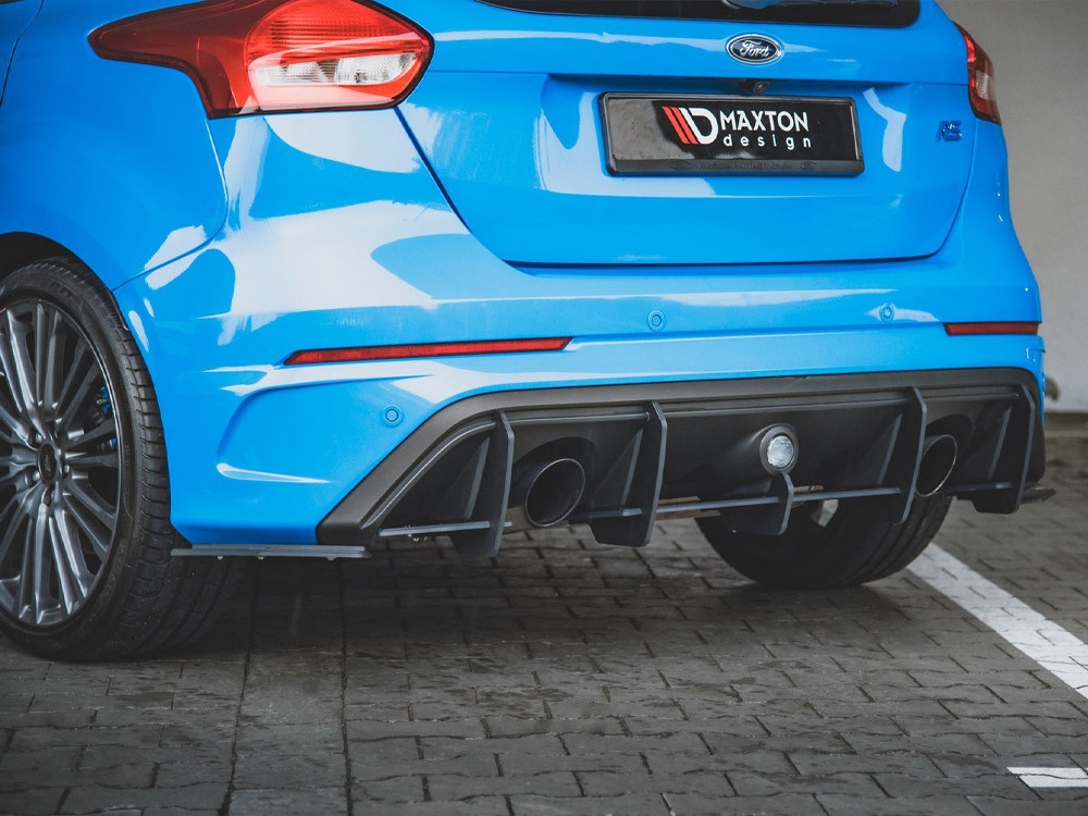 Maxton Street PRO Rear Side Splitters Ford Focus RS Mk3