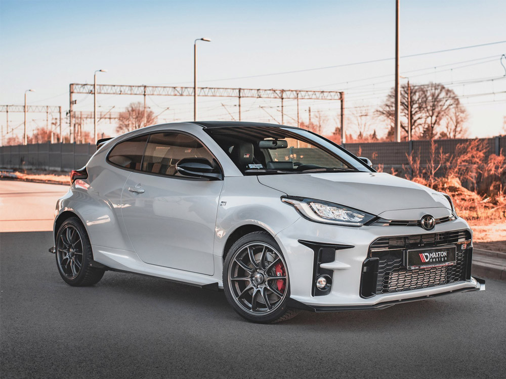Maxton Street PRO Front Splitter + Flaps Toyota GR Yaris Mk4