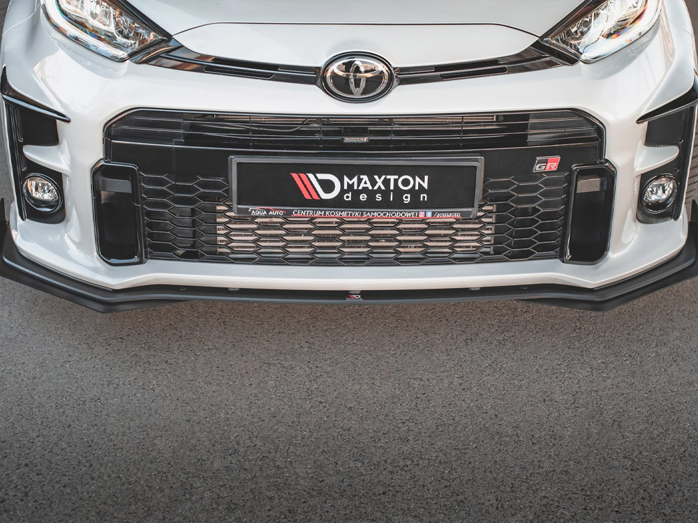 Maxton Street PRO Front Splitter + Flaps Toyota GR Yaris Mk4