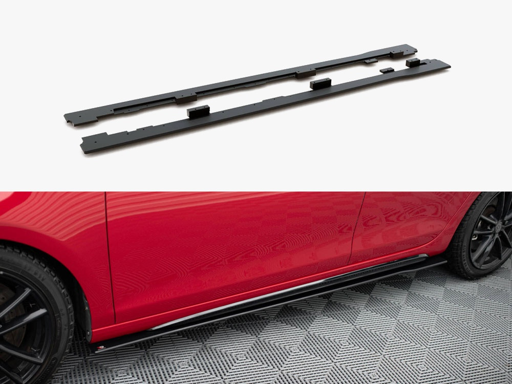 Maxton Street PRO Side Skirts Diffusers VW Golf GTI Mk6 Maxton Street PRO Side Skirts Diffusers VW Golf GTI Mk6