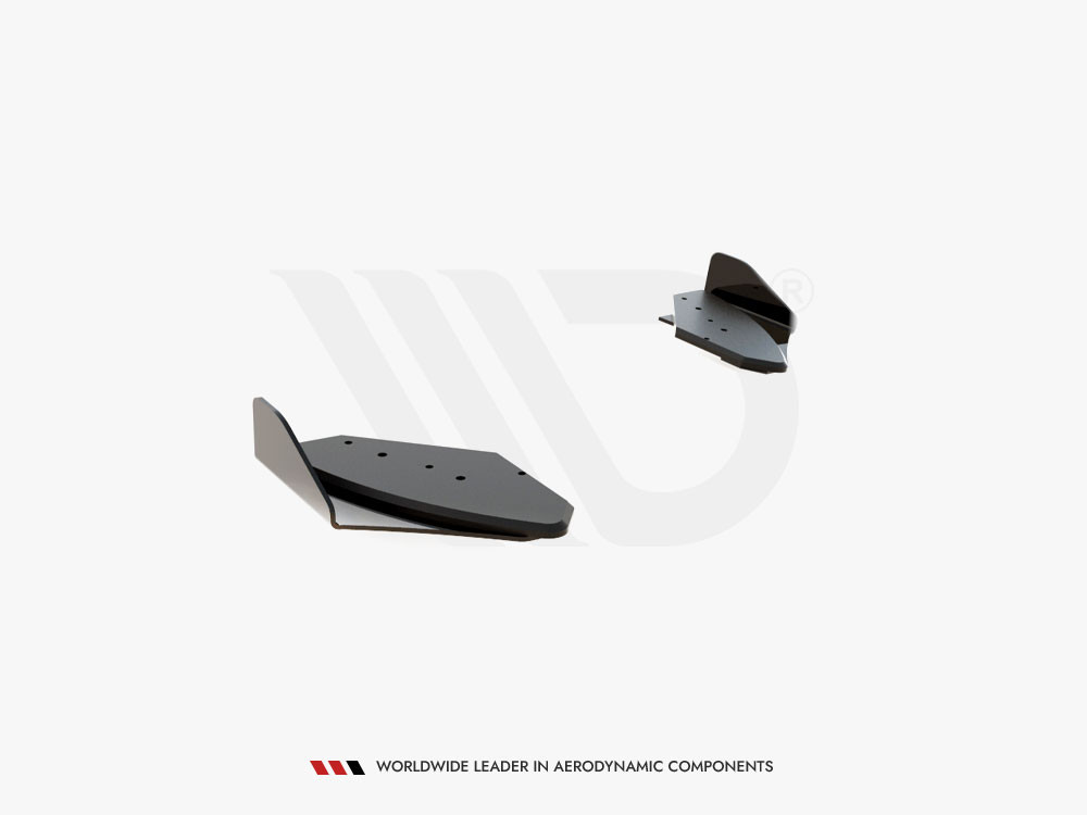 Maxton Street PRO Rear Side Splitters + Flaps VW Golf GTI Mk6