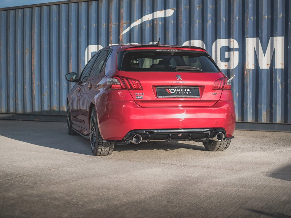 Maxton Rear Side Splitters Peugeot 308 GT Mk2 Facelift