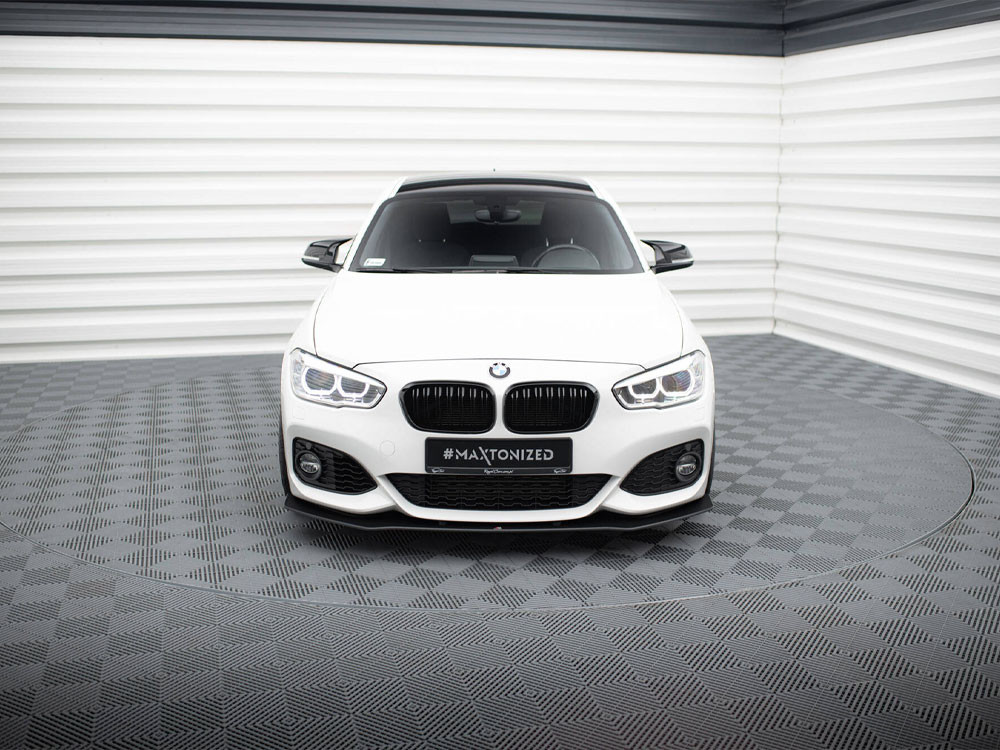 Maxton Street PRO Front Splitter V.3 + Flaps BMW 1 F20 M-Pack Facelift / M140i Maxton Street PRO Front Splitter V.3 + Flaps BMW 1 F20 M-Pack Facelift / M140i