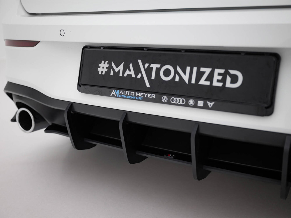 Maxton Street PRO Rear Diffuser V.1 VW Golf 8 GTI Maxton Street PRO Rear Diffuser V.1 VW Golf 8 GTI