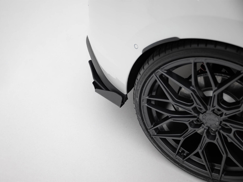 Maxton Street Pro Rear Side Splitters + Flaps Volkswagen Golf GTI / GTE / R-Line Mk8