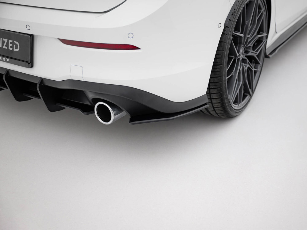 Maxton Street Pro Rear Side Splitters Volkswagen Golf GTI / GTE / R-Line Mk8