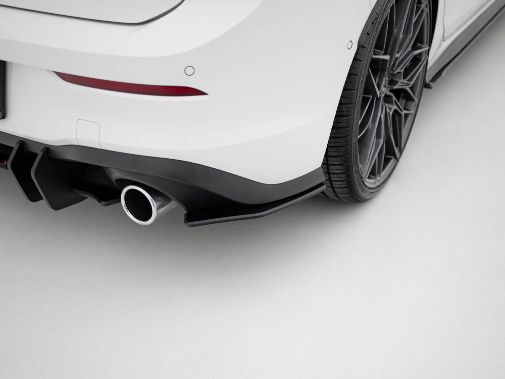 Maxton Street Pro Rear Side Splitters Volkswagen Golf GTI / GTE / R-Line Mk8