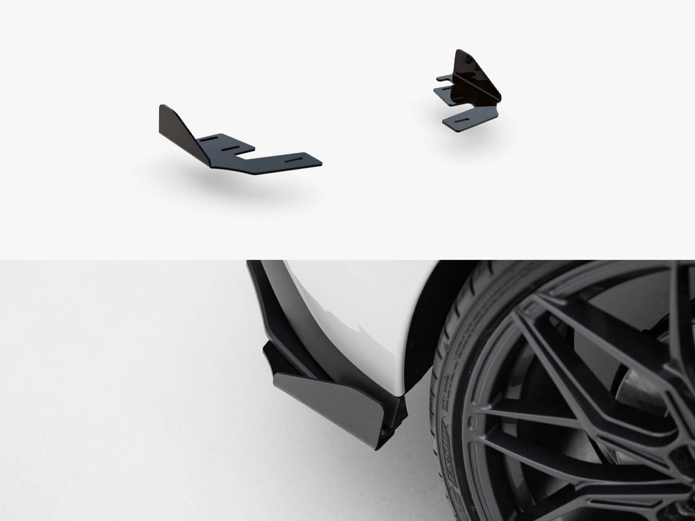 Maxton Rear Side Flaps Volkswagen Golf GTI / GTE / R-Line Mk8 Maxton Rear Side Flaps Volkswagen Golf GTI / GTE / R-Line Mk8