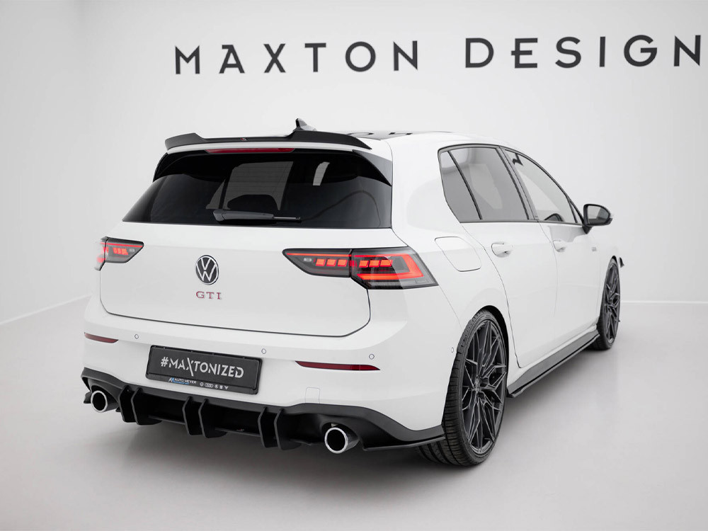 Maxton Street PRO Rear Diffuser V.2 VW Golf 8 GTI