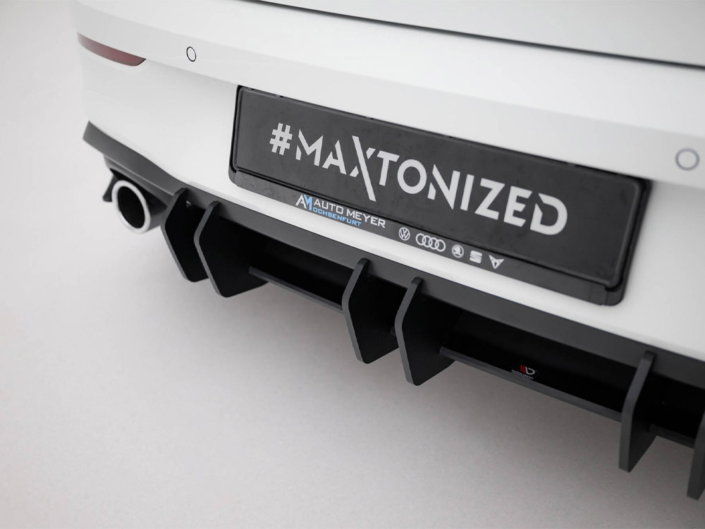Maxton Street PRO Rear Diffuser V.2 VW Golf 8 GTI