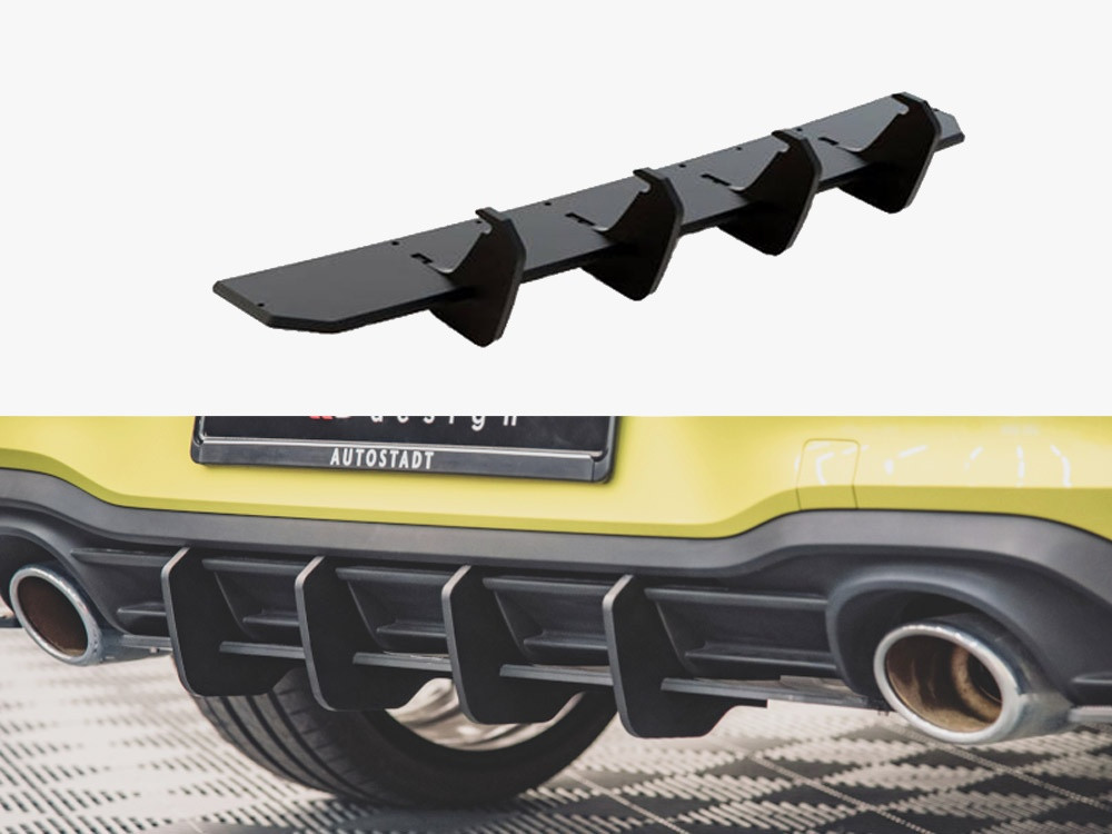Maxton Street PRO Rear Diffuser V.1 VW Golf 8 GTI Clubsport Maxton Street PRO Rear Diffuser V.1 VW Golf 8 GTI Clubsport