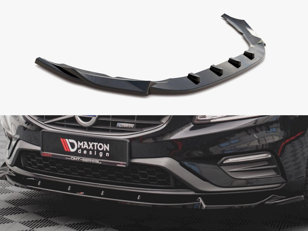 Maxton Front Splitter V1 Volvo S60 R-design MK2 (2014-2018)