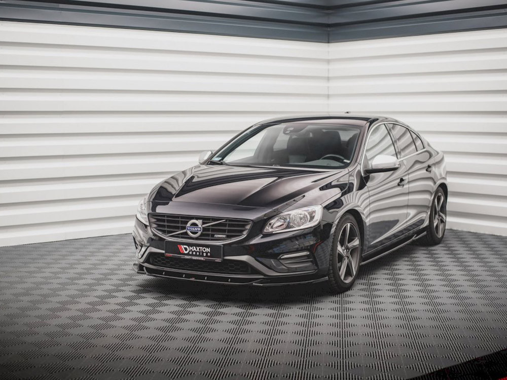 Maxton Front Splitter V2 Volvo S60 R-design MK2 (2014-2018)