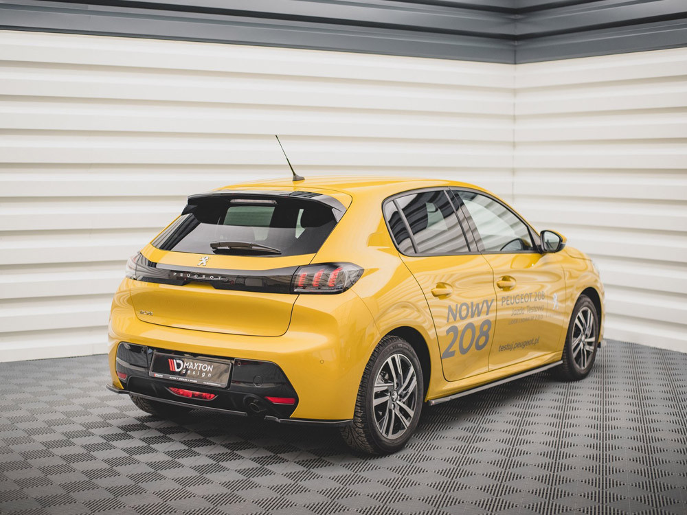 Maxton Rear Side Splitters Peugeot 208 Mk2