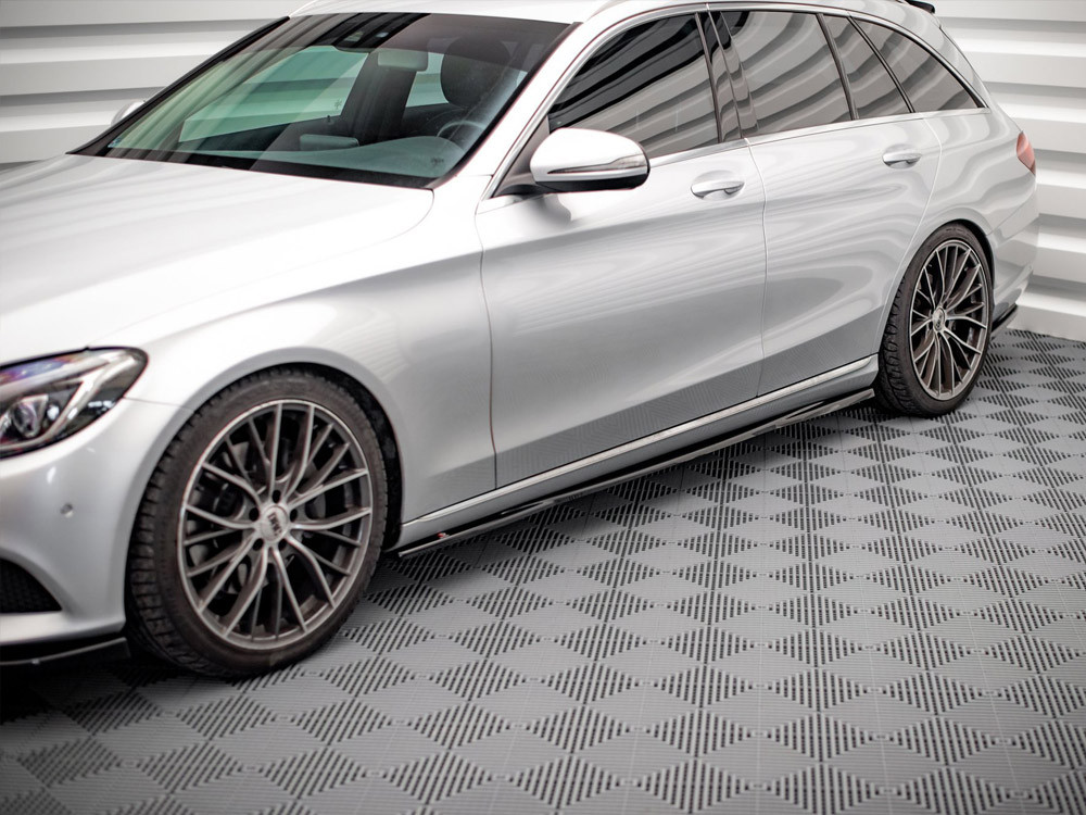 Maxton Side Skirts Diffusers Mercedes C W205 (2014-2018)