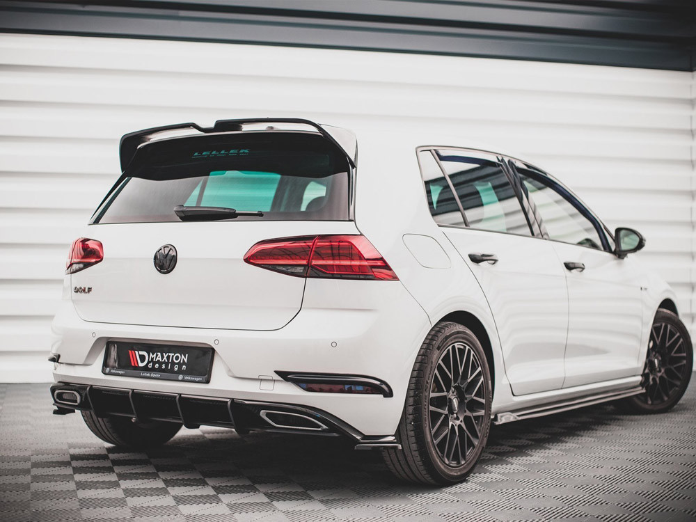 Maxton Street PRO Rear Diffuser VW Golf R-Line Mk7 Facelift
