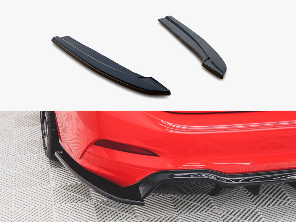 Maxton Rear Side Splitters V.3 (For rear valance v.1) Ford Focus ST-Line Estate Mk4 Maxton Rear Side Splitters V.3 (For rear valance v.1) Ford Focus ST-Line Estate Mk4