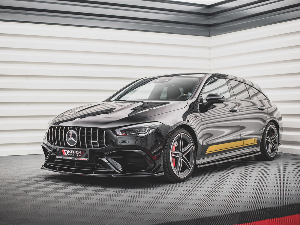 Maxton Front Splitter V.3 Mercedes-AMG CLA 45 Aero C118
