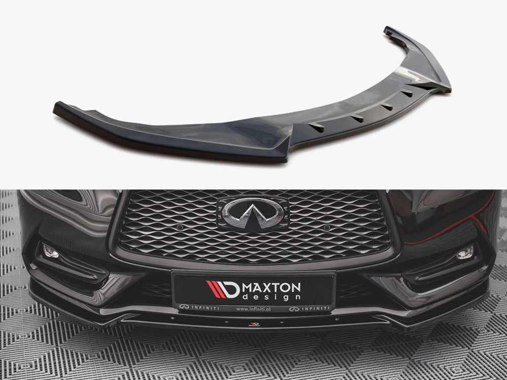 Maxton Front Splitter Infiniti Q60 S MK2 (2017-)