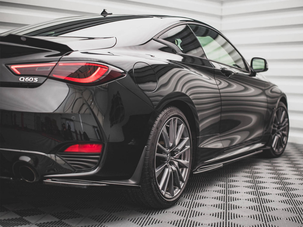 Maxton Side Skirts Diffusers Infiniti Q60 S MK2 (2017-)