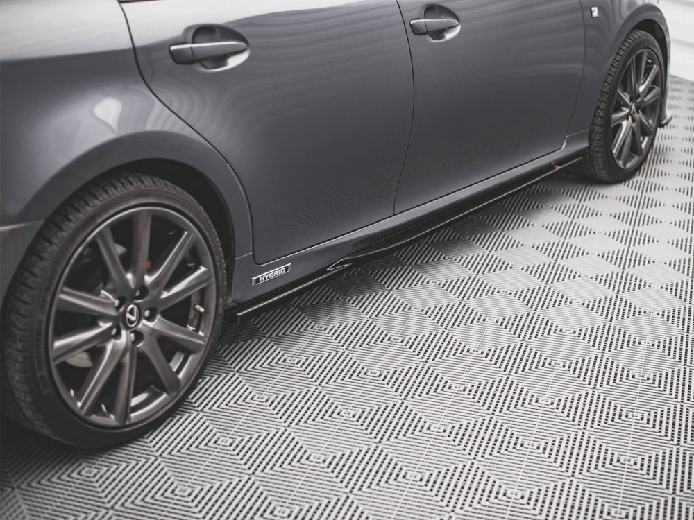 Maxton Side Skirts Diffusers Lexus GS F Sport MK4 (L10)