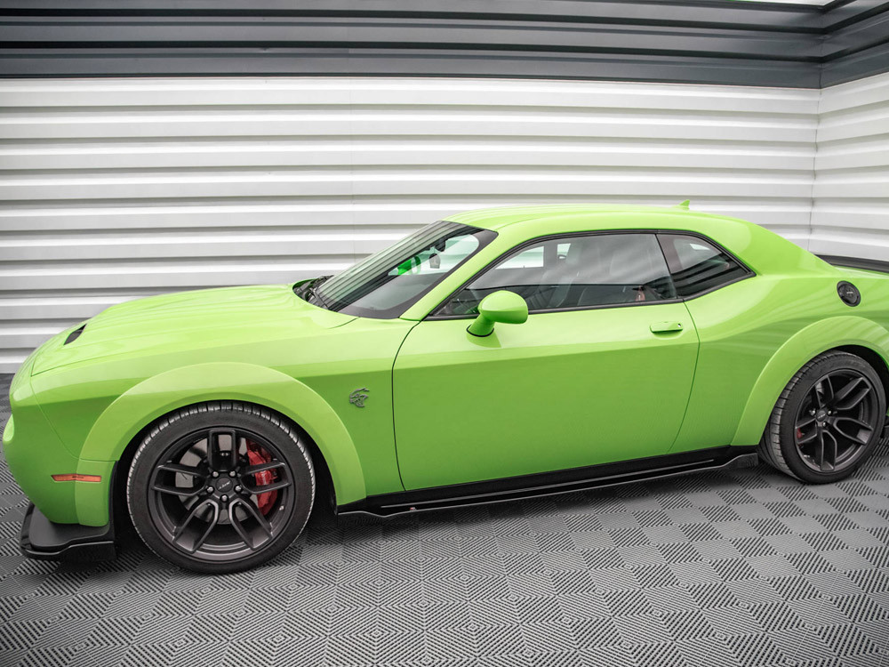Maxton Side Skirts Diffusers Dodge Challenger SRT Hellcat Widebody Mk3