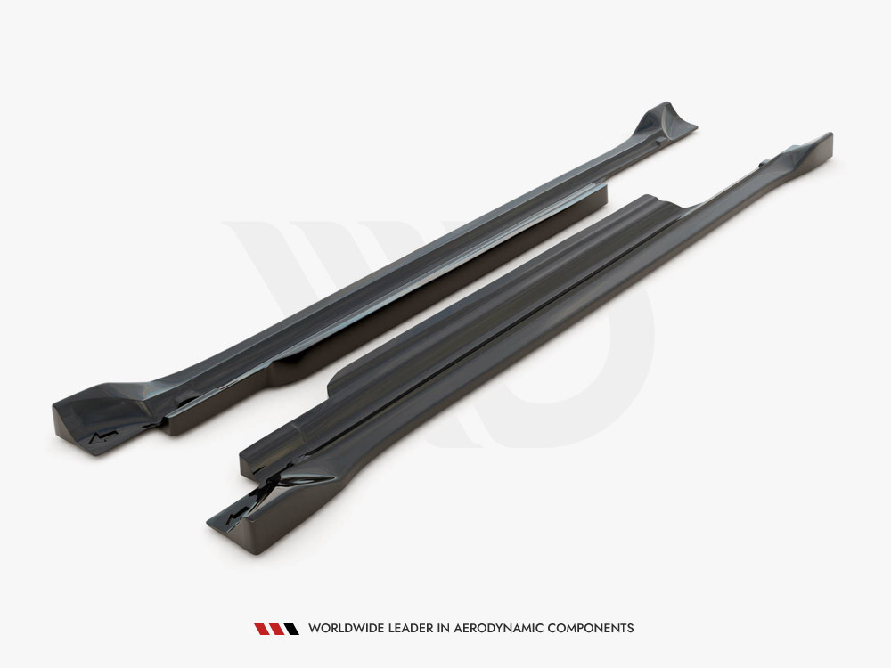 Maxton Side Skirts Diffusers Dodge Challenger SRT Hellcat Widebody Mk3