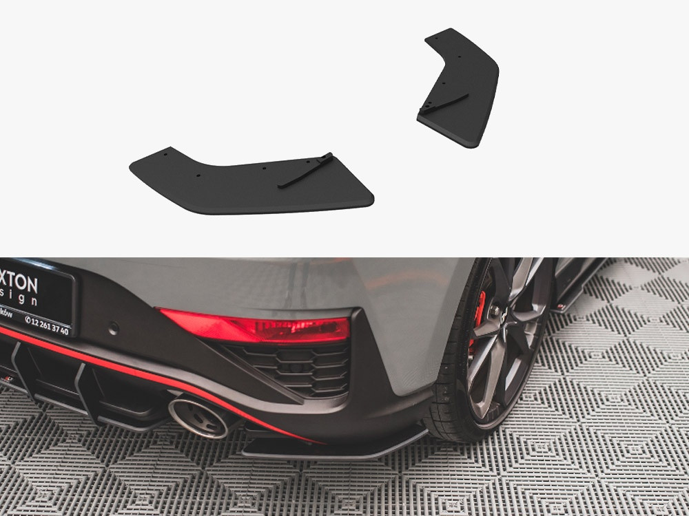 Maxton Street PRO Rear Side Splitters Hyundai I30 N Hatchback Mk3 Facelift Maxton Street PRO Rear Side Splitters Hyundai I30 N Hatchback Mk3 Facelift