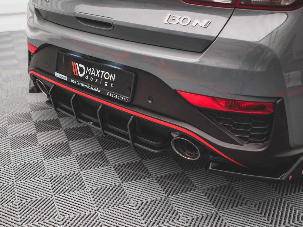 Maxton Street PRO Rear Diffuser Hyundai I30 N Hatchback Mk3 Facelift Maxton Street PRO Rear Diffuser Hyundai I30 N Hatchback Mk3 Facelift