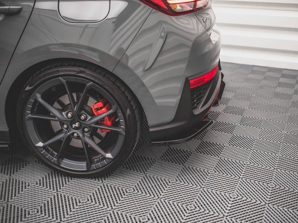 Maxton Rear Side Splitters V.2 Hyundai I30 N Hatchback Mk3 Facelift