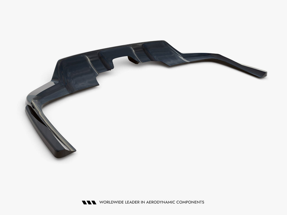 Maxton Rear Splitter (Vertical Bars) V.1 Mercedes-Benz GLS AMG-Line X167