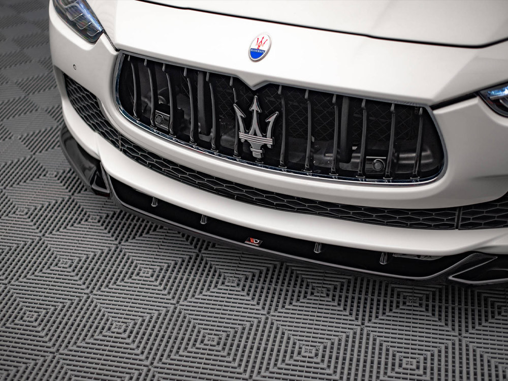 Maxton Front Splitter V.1 Maserati Ghibli MK3 (2013-2017)