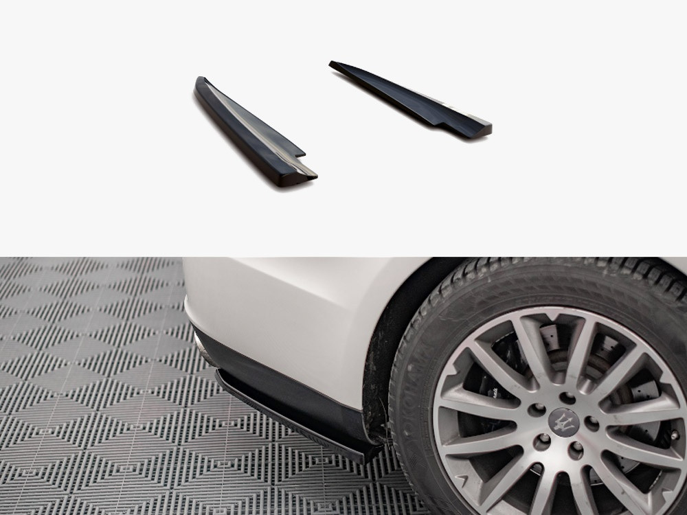 Maxton Rear Side Splitters Maserati Ghibli MK3 (2013-2017)