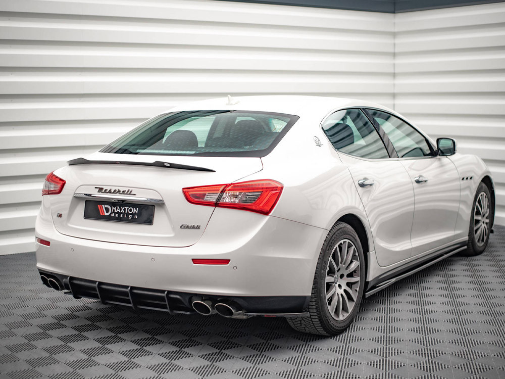 Maxton Rear Side Splitters Maserati Ghibli MK3 (2013-2017)