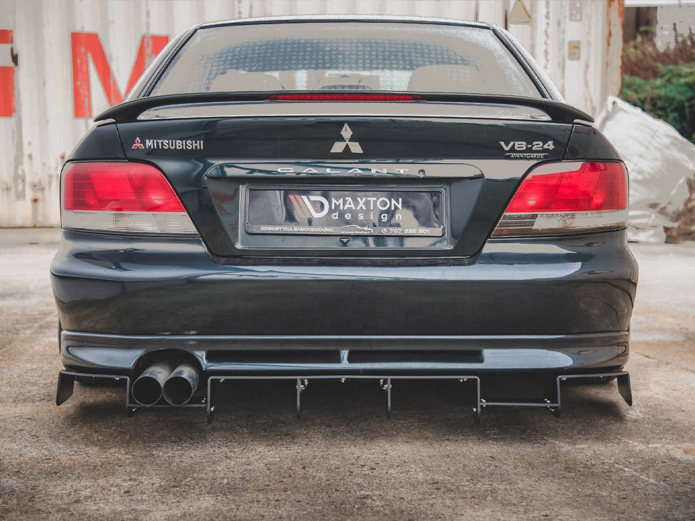 Maxton Rear Diffuser Racing Mitsubishi Galant Avance MK8 (1996-2003)