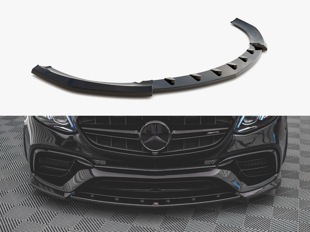 Maxton Front Splitter V.3 Mercedes E63 AMG Estate / Sedan S213 / W213 Maxton Front Splitter V.3 Mercedes E63 AMG Estate / Sedan S213 / W213